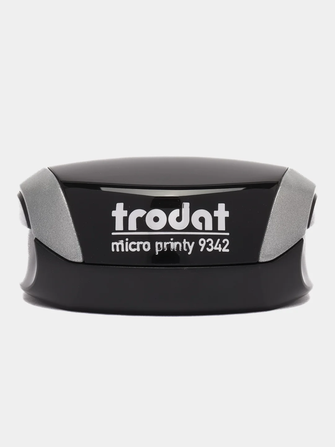 Серебряный trodat Micro Printy 9342 Полуавтоматическая, карманная оснастка для печати а