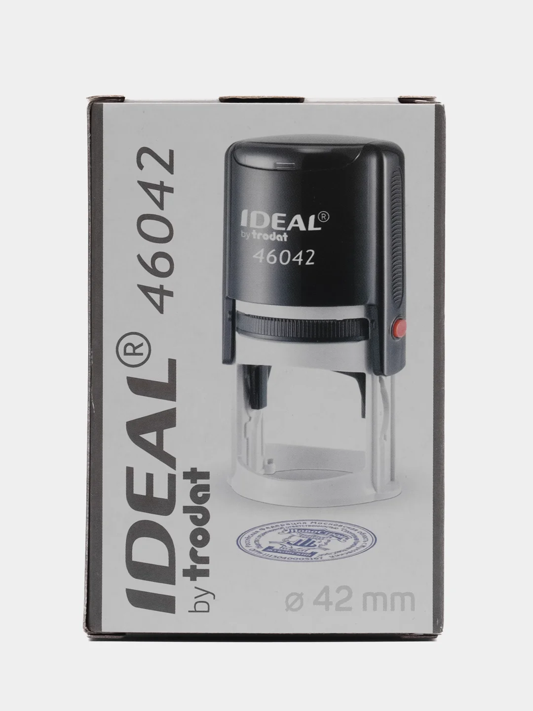 Бордовый оснастка для печати IDEAL 46042, диаметр 42 мм