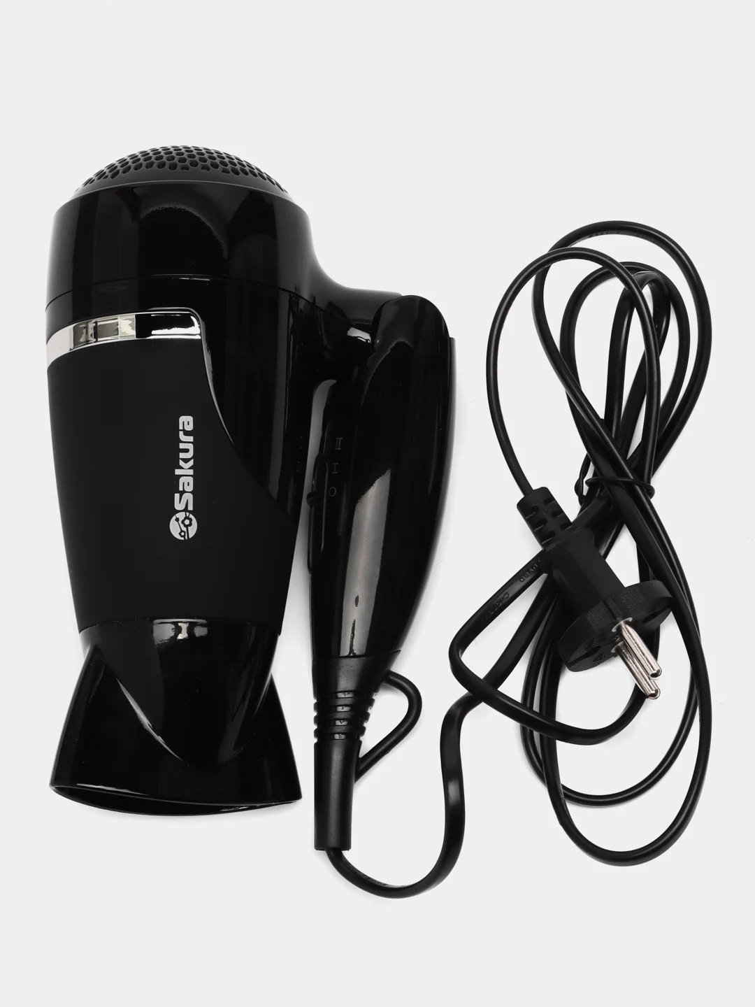 Черный фен для волос Sakura SA-4040BK, 1800 Вт