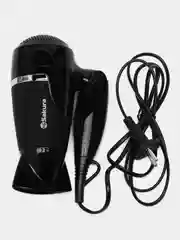 Черный фен для волос Sakura SA-4040BK, 1800 Вт