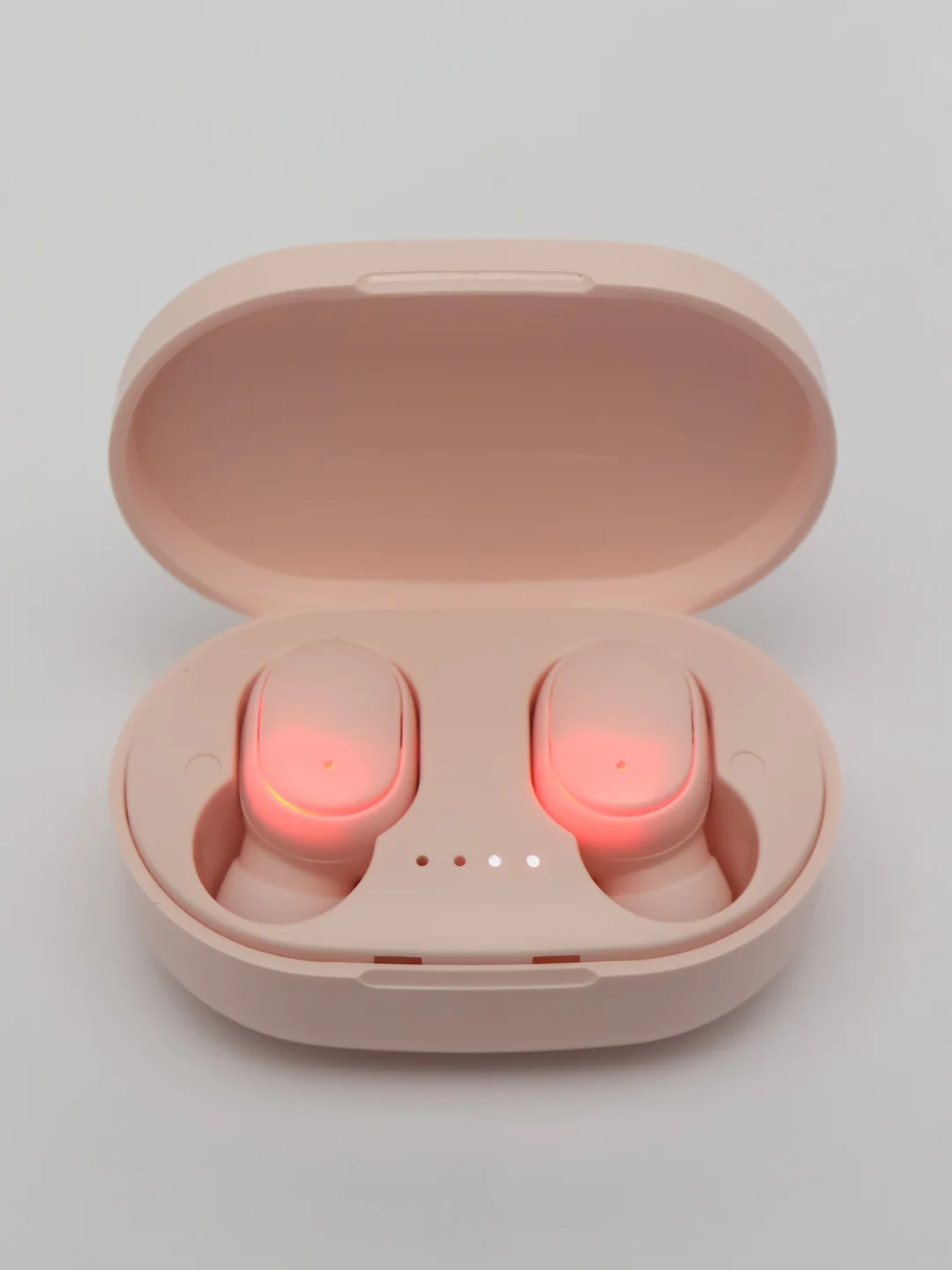 Розовый наушники Беспроводные  MiPods A6S   Bluetooth