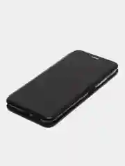Черный чехол-книжка для Xiaomi Redmi 9C, Redmi 10A,  Redmi 9A, Redmi Note 11