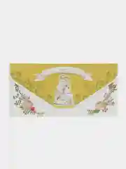 Салатовый конверт-открытка для денег подарочный на свадьбу "Молодоженам", 72 вида