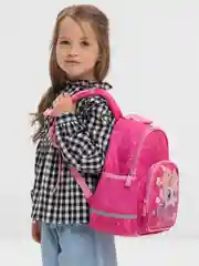 Рюкзак детский маленький дошкольный Brauberg Kids 1 отделение, 3 кармана, Kittycorn 271389