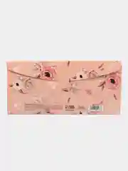 Пастельно-коралловый конверт-открытка подарочный для денег "Лучшей подруге", 60 видов