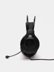 Черный игровые наушники "Professional Q7", с микрофоном и подсветкой