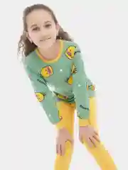 Оливковый пижама детская