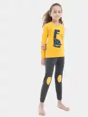 Лимонный пижама детская