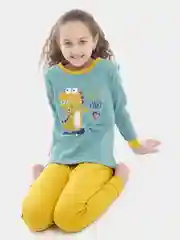 Зеленый пижама детская