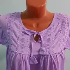 Ночная сорочка, с вышивкой