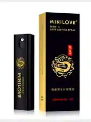 Черный пролонгатор для мужчин спрей MiniLove