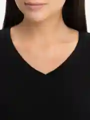 Черный джемпер лонгслив