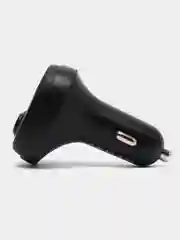 Черный fm модулятор-трансмиттер Bluetooth Borofone BC26, 2 USB, черный