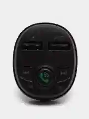 Черный fm модулятор-трансмиттер Bluetooth Borofone BC26, 2 USB, черный