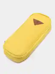 Желтый пенал школьный