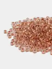 Золотой бисер чешский Preciosa 10/0 (Чехия), 10 гр