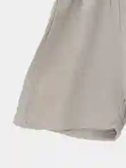 Бежевый костюм детский, из муслина