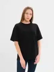 Белый футболка оверсайз, длинная
