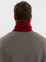 Бордовый шарф снуд