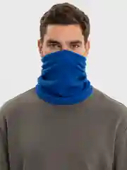 Синий шарф снуд