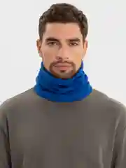 Синий шарф снуд