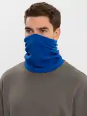 Синий шарф снуд