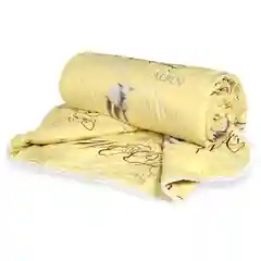Одеяло 1,5 спальное Эльф, летнее, облегченное, легкое одеяло из овечьей шерсти 140х205 см
