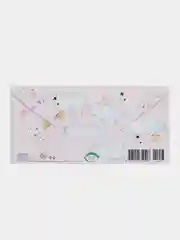 Коралловый конверт-открытка для денег подарочный "Рождение ребёнка (мальчика, девочки)", выписка