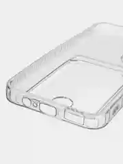 Чехол противоударный на Samsung A04, A04, S S20FE с кармашком для фото и карт, прозрачный