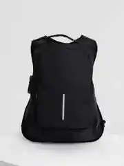Черный рюкзак мужской, женский, для ноутбука 15,6 с кодовым замком, с USB
