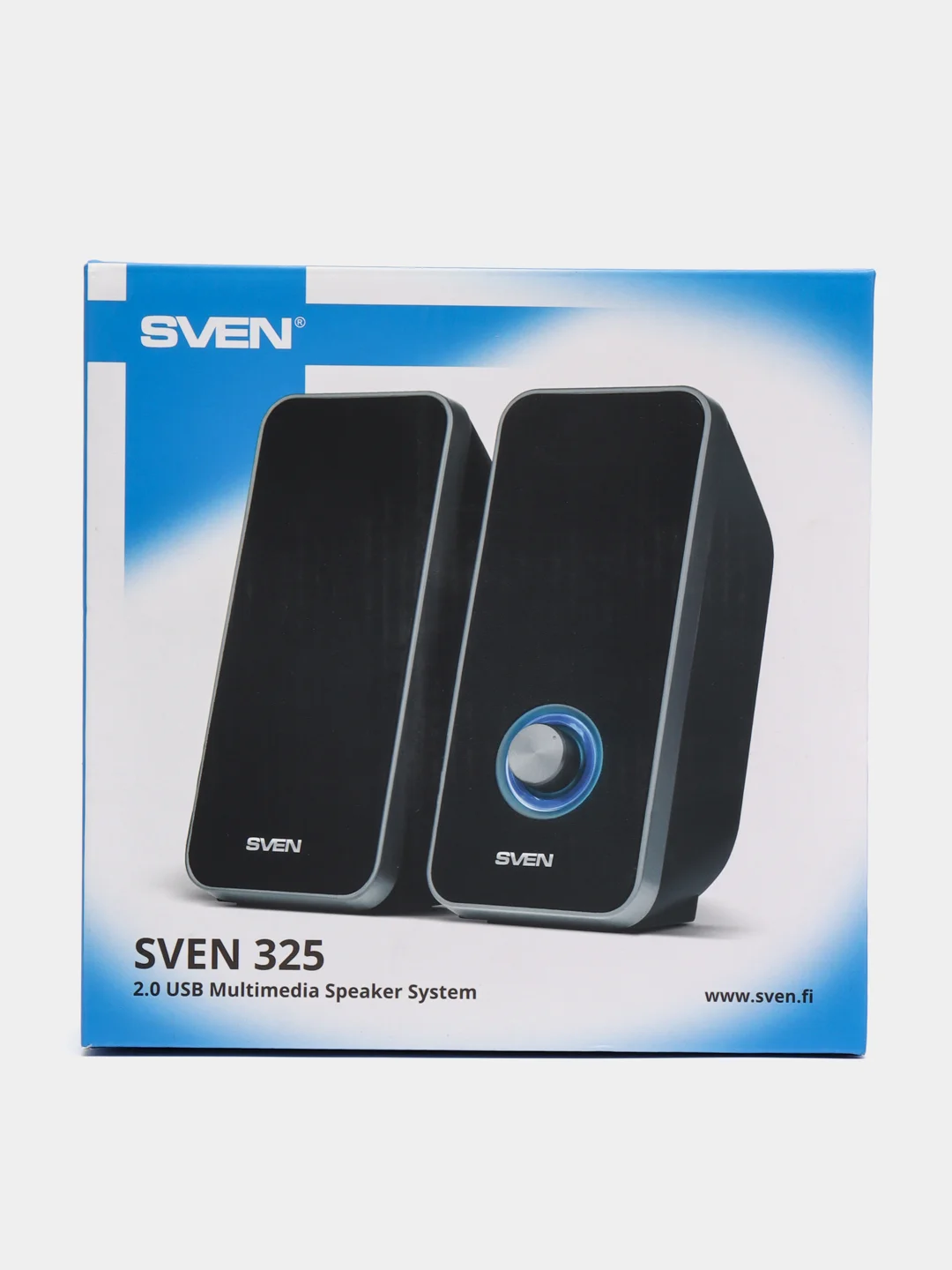 Колонки компьютерные Sven 325, 2.0, 2х3 Вт, пластик, черные, Sv-014643 512937