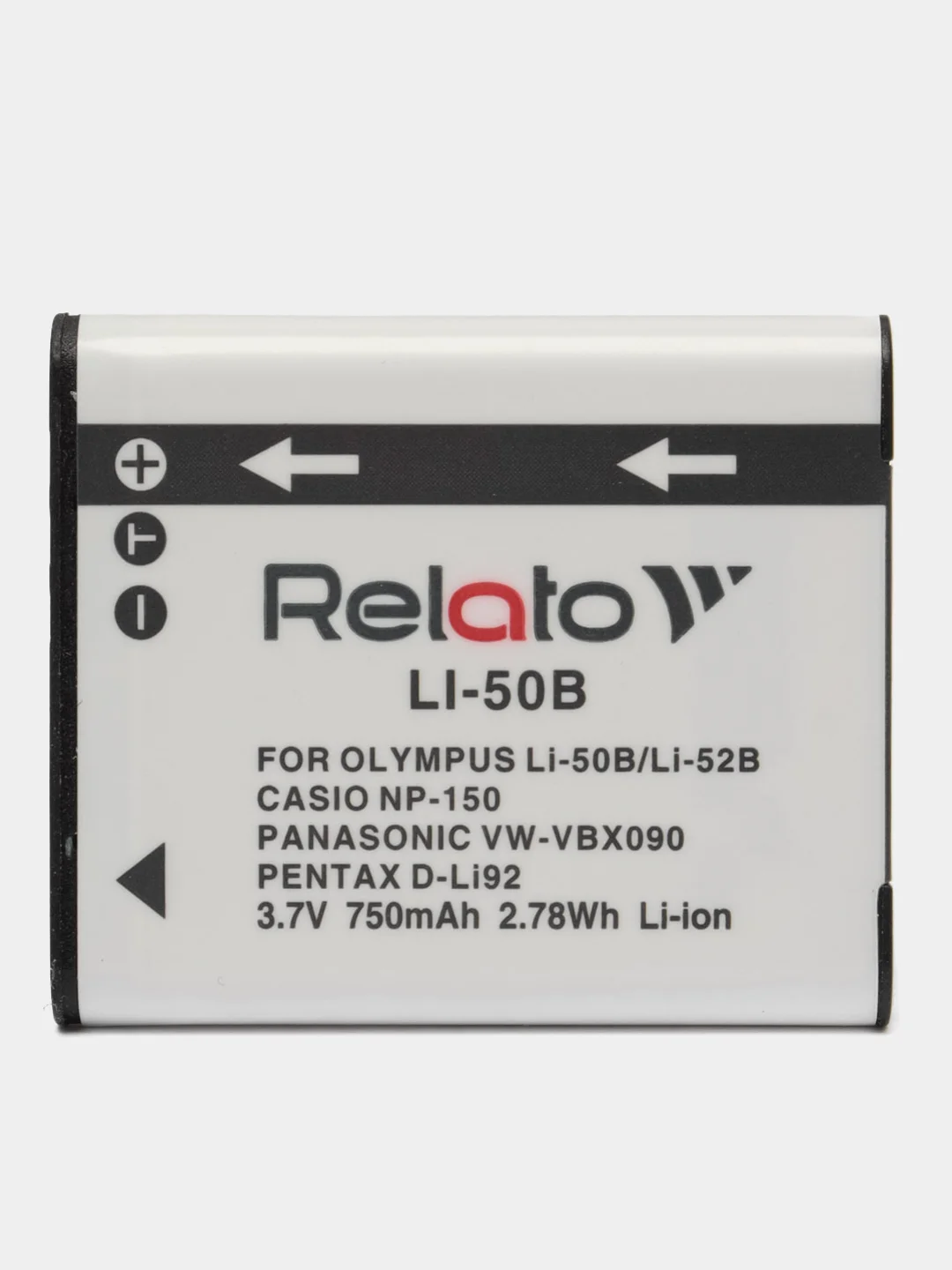 Аккумулятор Relato Li-50B RICOH DB-100, для Olympus