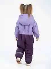 Сиреневый комбинезон демисезонный для мальчика, для девочки Arctic kids, мембрана