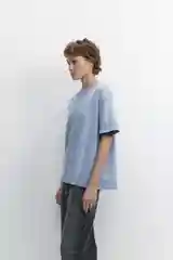 Голубой футболка Befree женская