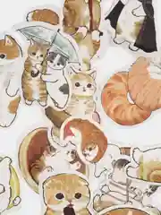 Коралловый набор наклеек с кошками, стикеры котики и лапки, детские, для девочек, 50 штук