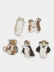 Коралловый набор наклеек с кошками, стикеры котики и лапки, детские, для девочек, 50 штук