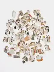 Коралловый набор наклеек с кошками, стикеры котики и лапки, детские, для девочек, 50 штук