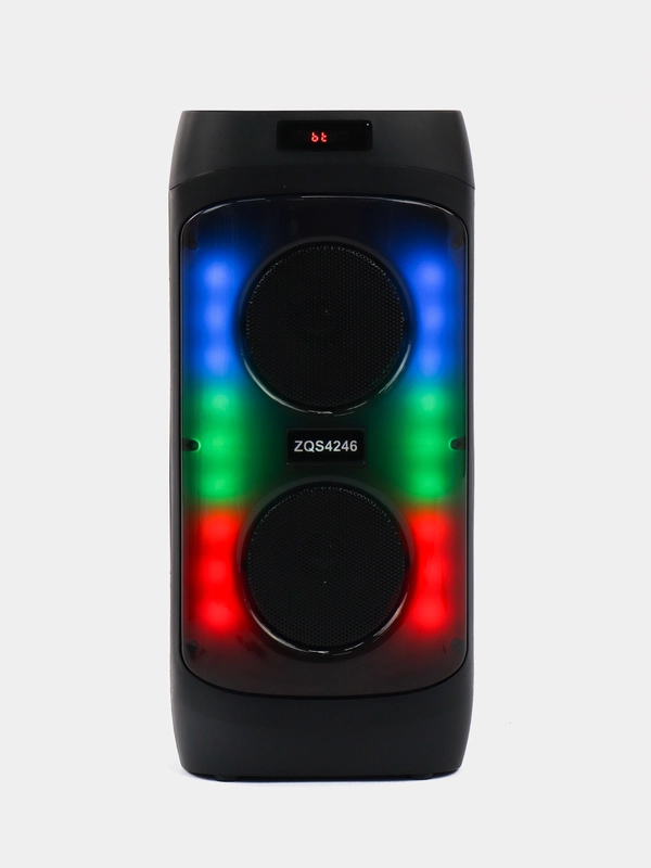 Колонка портативная Bluetooth ZQS 4246 с микрофоном