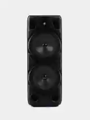 Черный колонка ZQS 8210 беспроводная музыкальная напольная Speaker  с микрофоном
