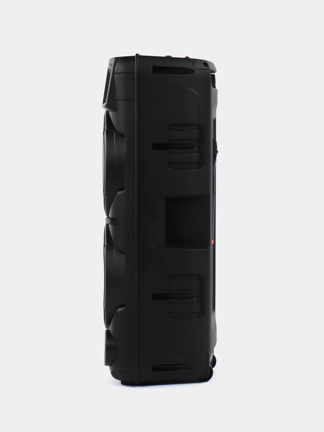 Черный колонка ZQS 8210 беспроводная музыкальная напольная Speaker  с микрофоном