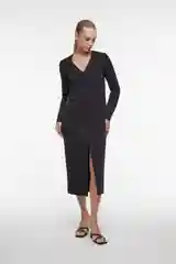 Черный платье Befree женское