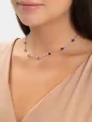 Синий чокеры