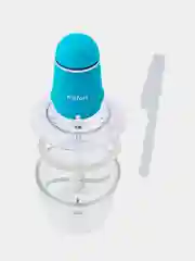 Измельчитель Kitfort КТ-3016-3, бирюзовый, 0,5 л, 200 Вт