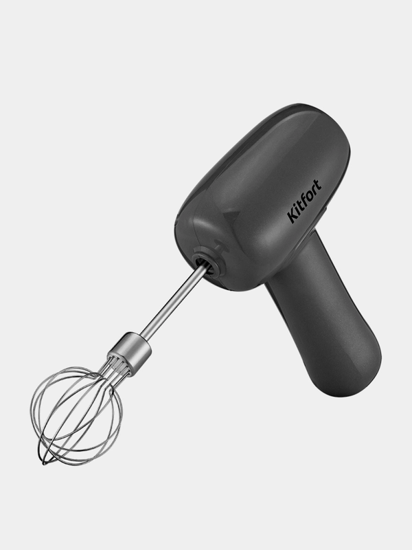 Миксер Kitfort КТ-3408-3 серый, 20 Вт