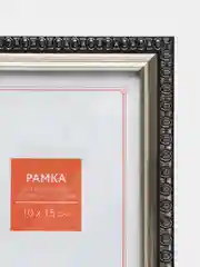 Золотой фоторамка 10 х 15 со стеклом, набор 1-4 шт, профиль 9