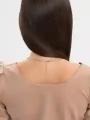 Серебряный комплект серьги и цепочка, с камнем