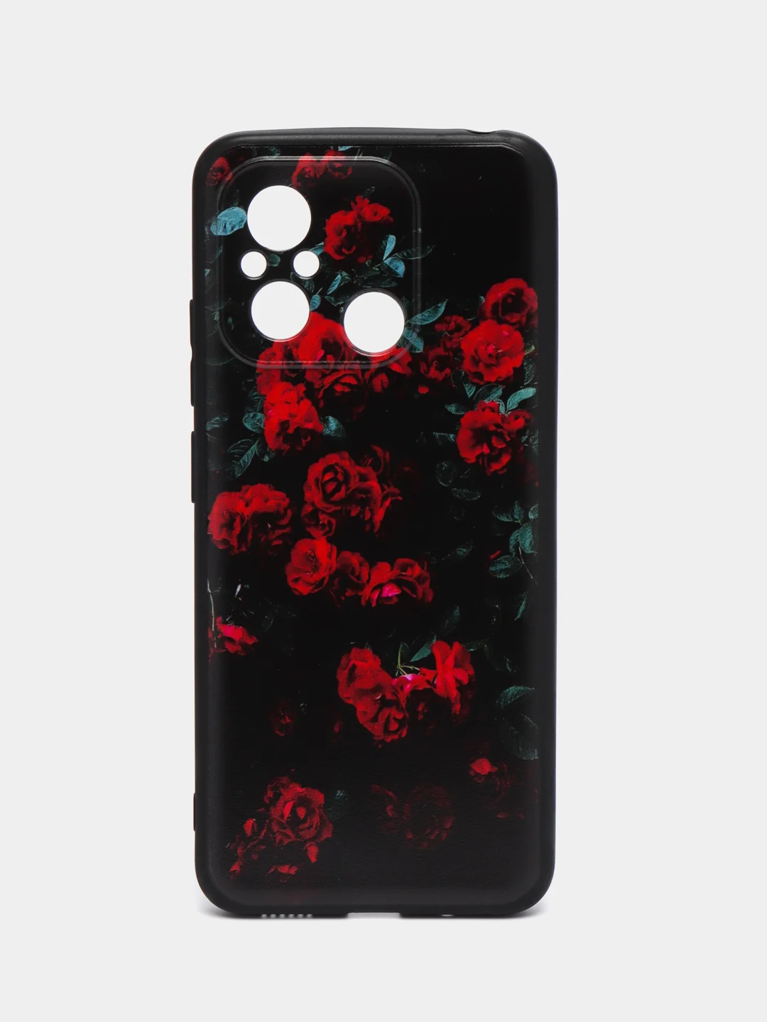 Оранжевый чехол для Xiaomi Redmi 12C, с принтом, с рисунком (Сяоми Редми 12С)