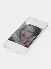 Багровый чехол на Infinix Hot 30 Play / Инфиникс Хот 30 Плей прозрачный, с рисунком, защита камеры