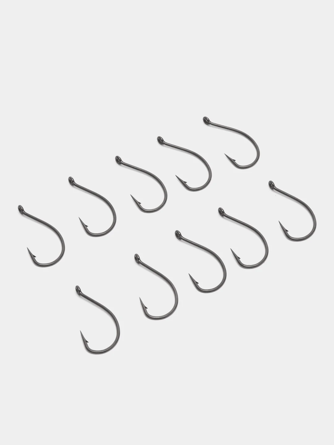 Зеленый карповые крючки для рыбалки, 10 штук, Krank, Сlawe, Wide gape, Kurv Shank, Chod Rig
