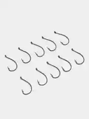 Зеленый карповые крючки для рыбалки, 10 штук, Krank, Сlawe, Wide gape, Kurv Shank, Chod Rig